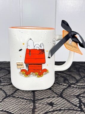 NEW Peanuts x Rae Dunn Spooky Season Halloween Mug